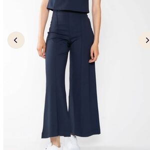 Ripley Rader Cropped Ponte Knit Wideleg Pant